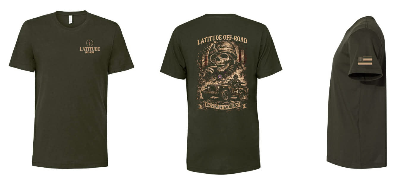 Mens T-Shirt "Driven By Sacrifice" - Tri-blend