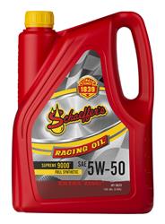 5w50 Schaeffer's Supreme 9000 Full Synthetic Racing Oil 9001-006-1