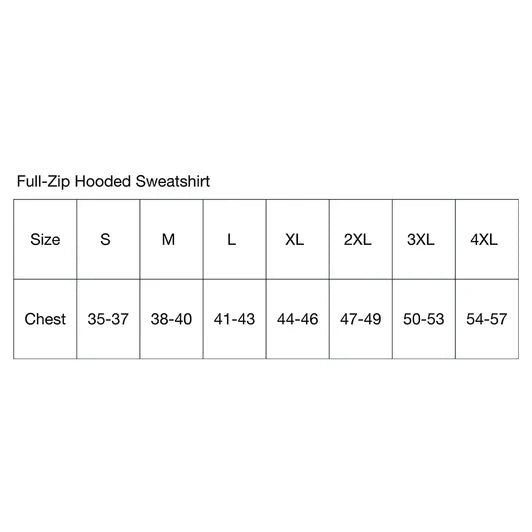 Mens Jeep® Freedom To Roam Zip Hoodie Sweatshirt - Heather Navy Blue