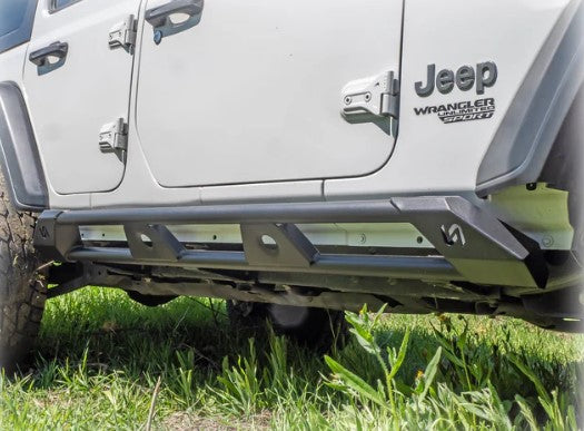 Jeep 4 Door 2018+ JL Rock Sliders Frame-Mount System