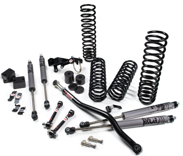 JKS 07-18 Jeep JK J-Venture 4Dr 2.5in System w/ Fox Adventure Series Shocks