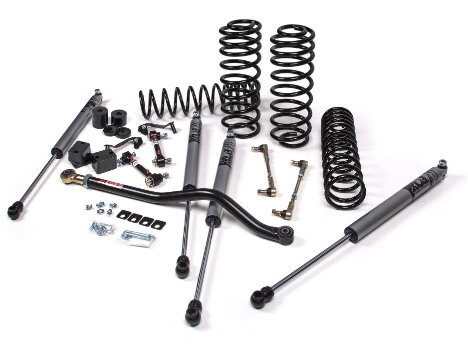 JKS Jeep JL J-Venture 2.5in 4Dr w/Fox 2.0 Performance Series Shocks STD Rate Coils