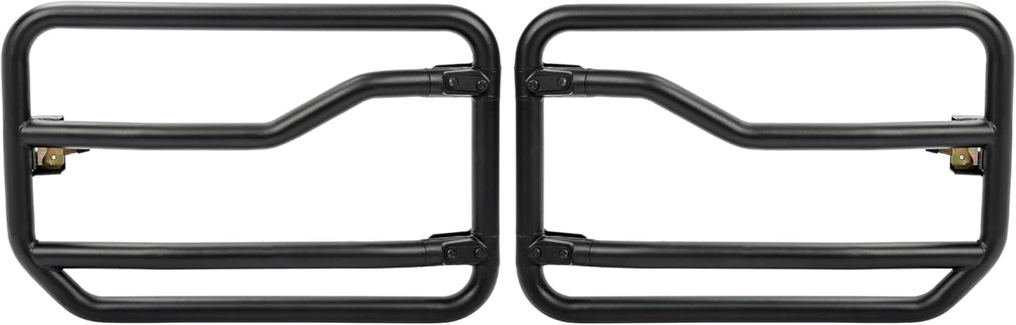 Latitude Off Road Front Tube Doors 2018-2024 Jeep Wrangler & 2020-2024 Jeep Gladiator