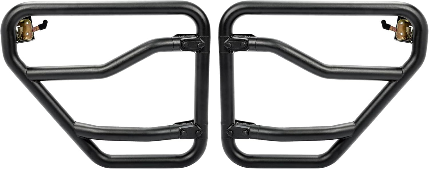 Latitude Off Road Rear Tube Doors 2018-2024 Jeep Wrangler & 2020-2024 Jeep Gladiator