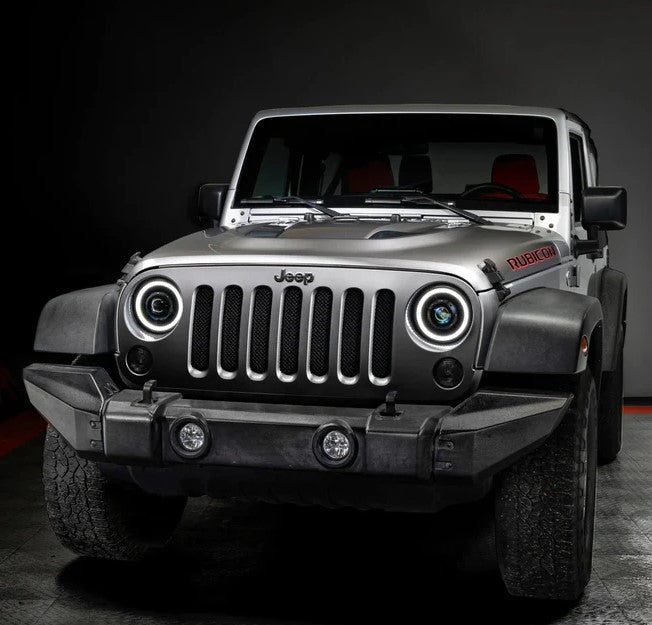 Oracle Oculus 7in Bi-LED Projector Headlights for Jeep Wrangler JK - 6000K