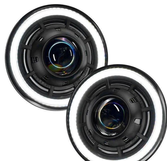 Oracle Oculus 7in Bi-LED Projector Headlights for Jeep Wrangler JK - 6000K