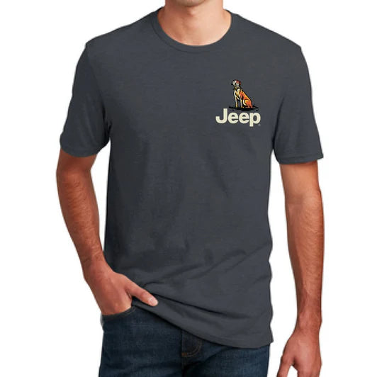 Mens Jeep® Dogs Built For Adventure T-Shirt
