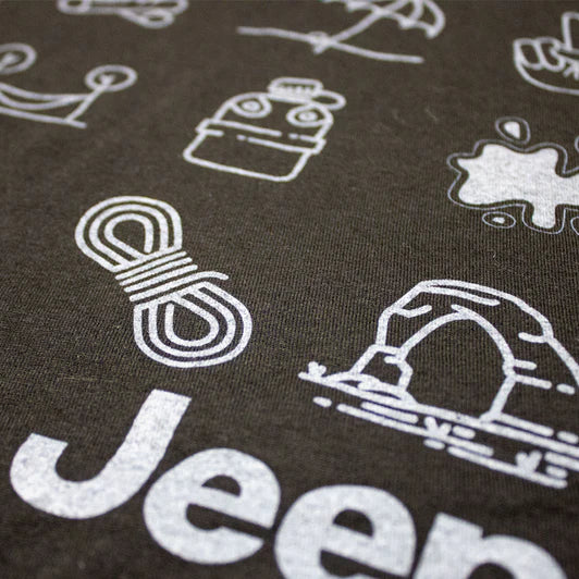 Mens Jeep® Iconic T-Shirt - Black